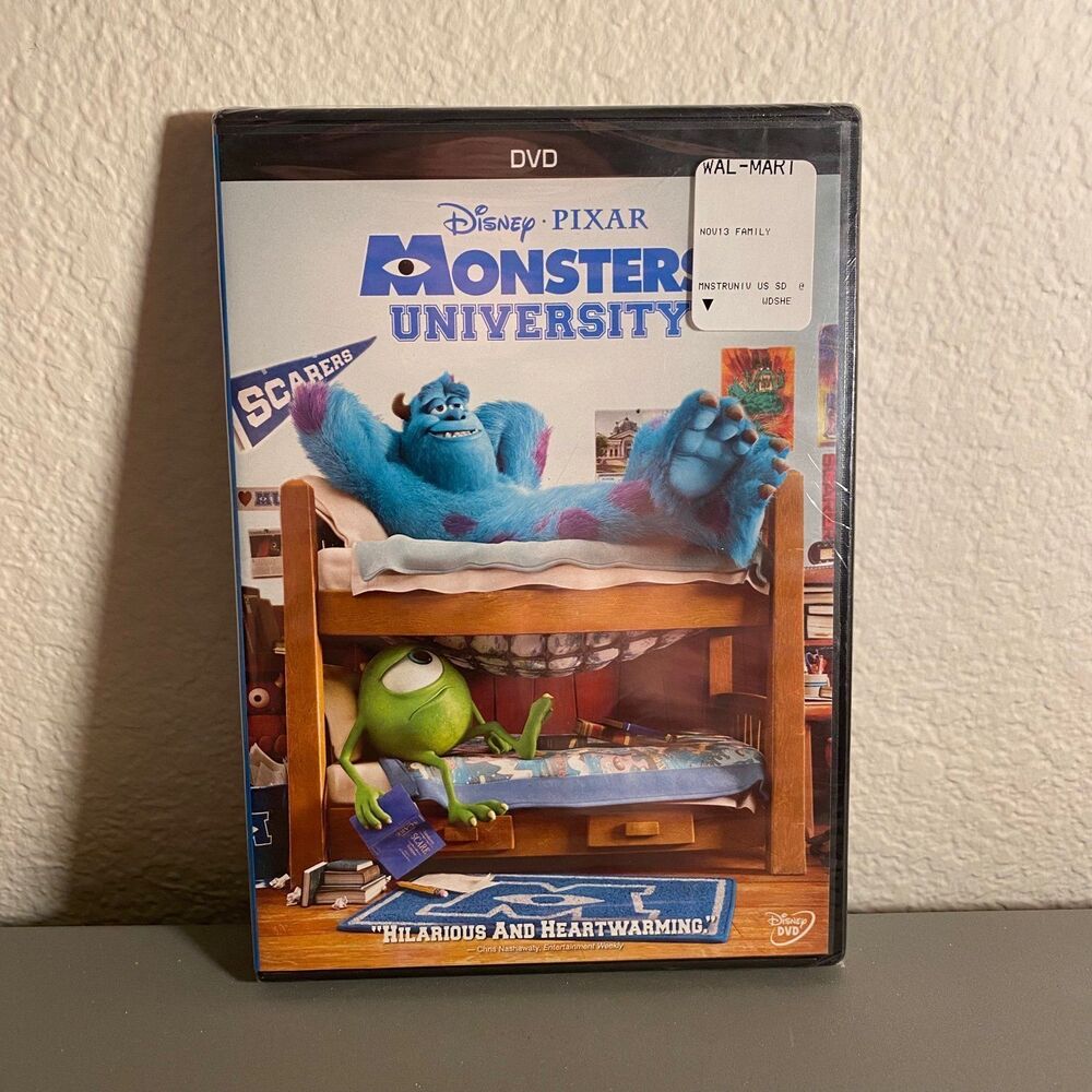 Monsters University DVD